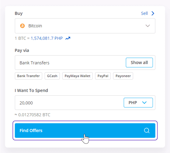 How to create offer to buy bitcoin on paxful crypto key assignment strategy