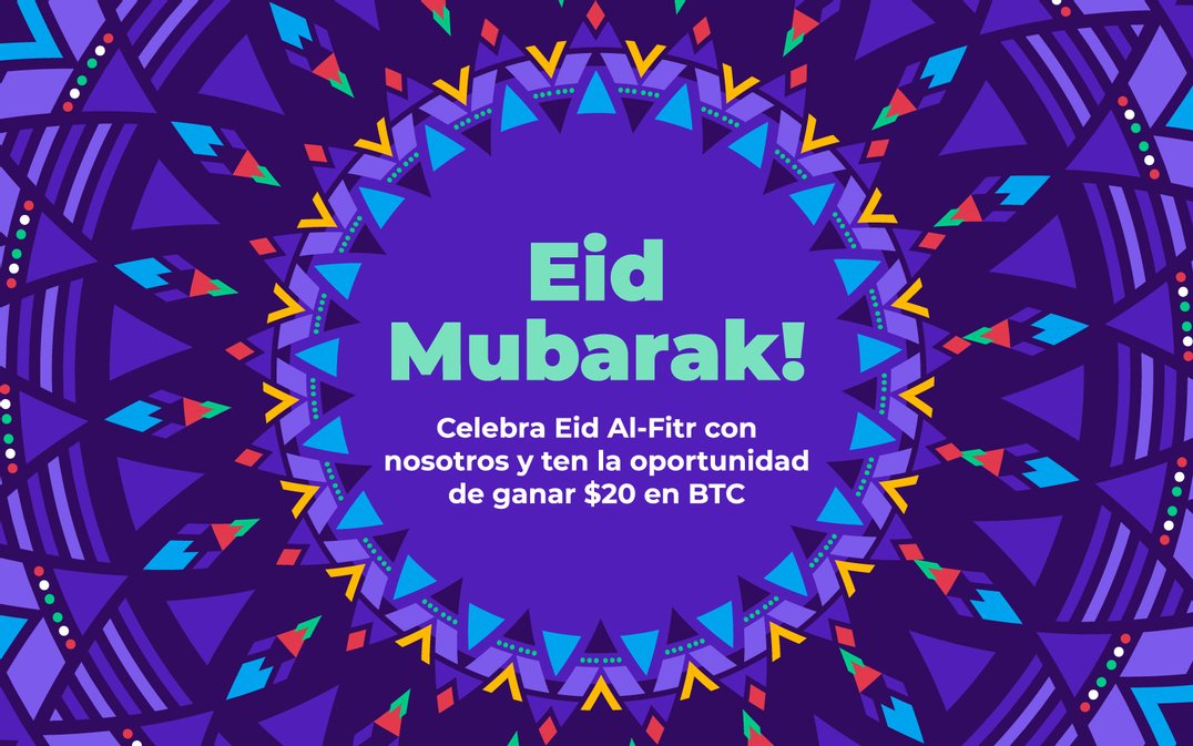 Celebramos el Eid Al-Fitr con un sorteo especial
