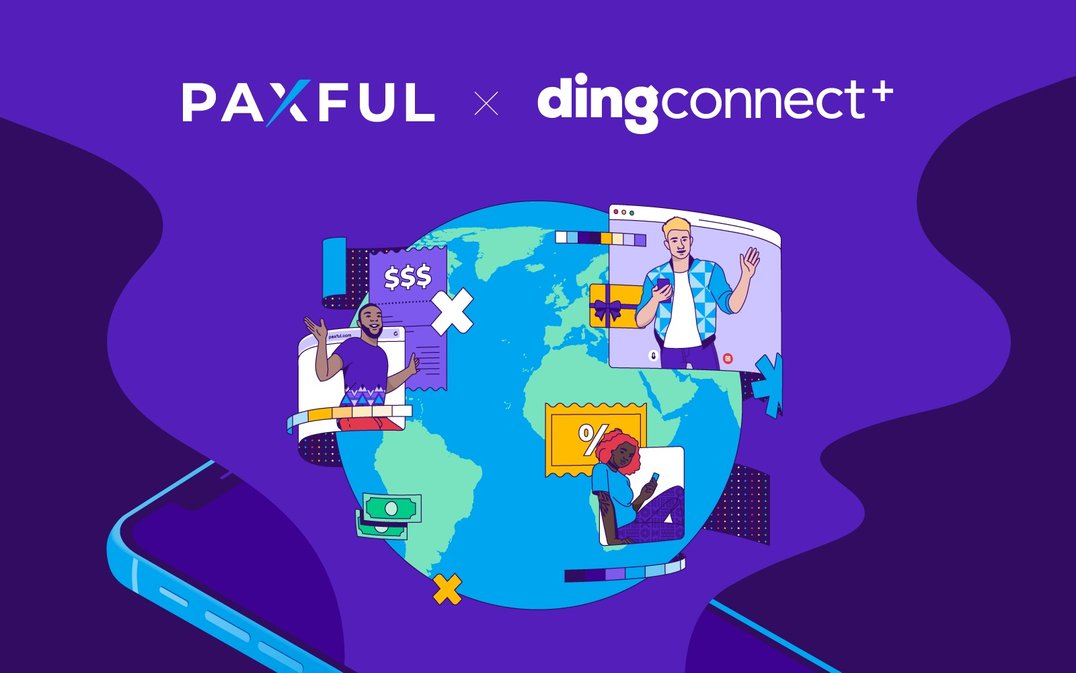 La nueva alianza de Paxful con DingConnect va a llevar tu comercio al escenario global