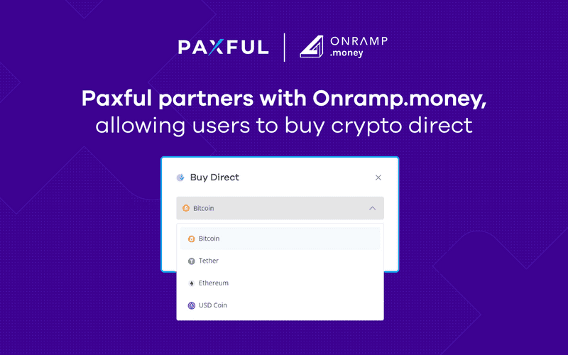 Paxful Partners with Onramp.Money to Enhance Liquidity and Eliminate Friction for its Global Peer-to-Peer Network