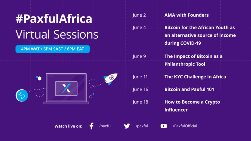 Paxful Africa Virtual Events
