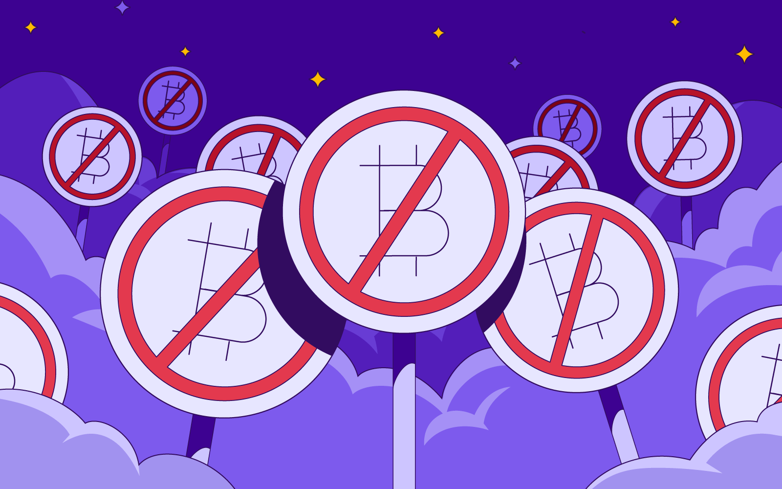List of countries where Bitcoin is banned